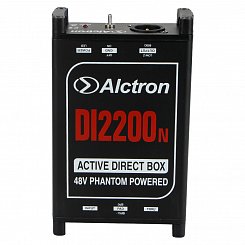 Преобразователь акустического сигнала Alctron DI2200N D.I. Box, активный