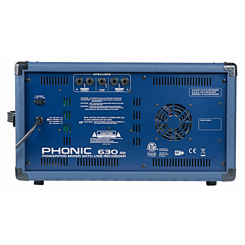 Phonic POWERPOD 630RW в магазине Music-Hummer