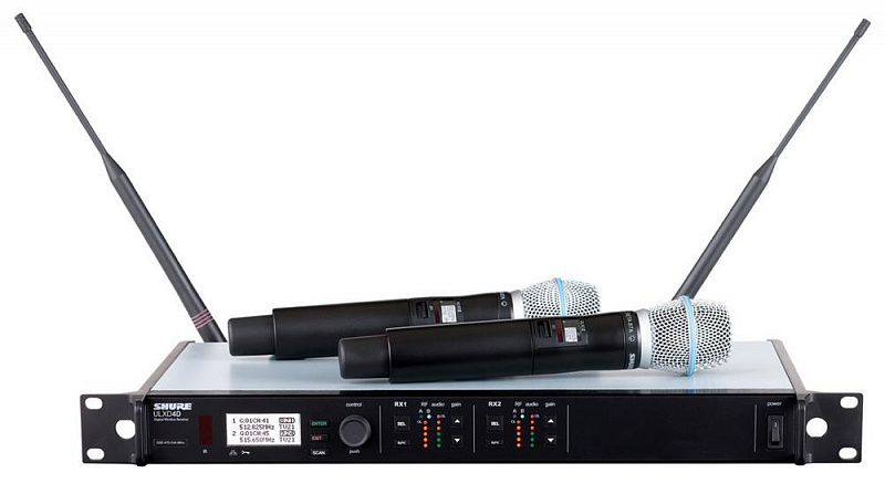 Радиосистема SHURE ULXD24DE/B87A K51 606 - 670 MHz в магазине Music-Hummer