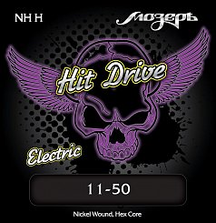 Комплект струн для электрогитары Мозеръ NH-H Hit Drive Heavy