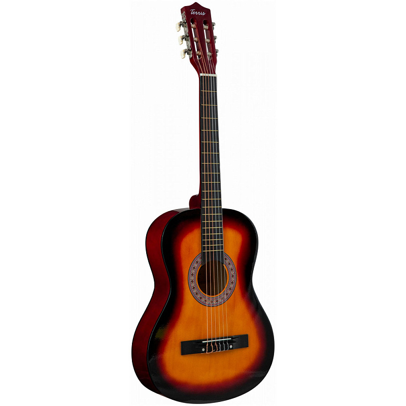 Классические классическая гитара terris tc-3801a sb 7/8 в магазине Music-Hummer