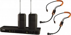 SHURE BLX188E/SM31 K3E 606-636 MHz двухканальная радиосистема с двумя головными микрофонами SM31FH
