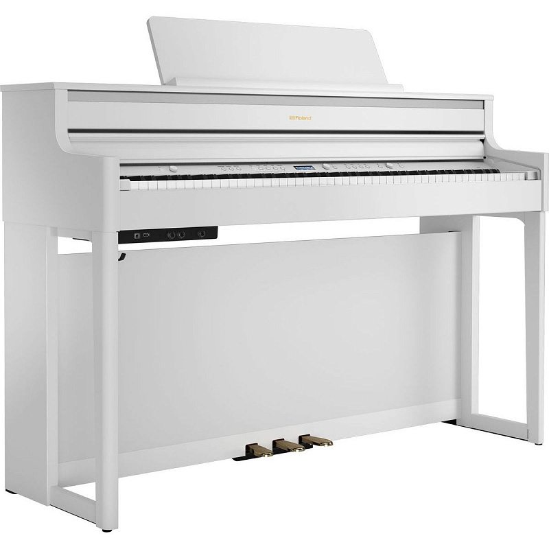 Цифровое пианино Roland HP704-WH + KSH704/2WH в магазине Music-Hummer