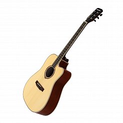 Акустическая гитара STARSUN DG220c-p Natural