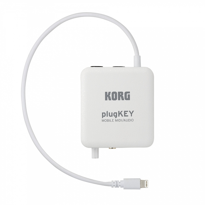 KORG plugKEY-WH портативный аудио/миди интерфейс в магазине Music-Hummer