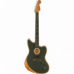 Моделирующая полуакустическая гитара FENDER American Acoustasonic Jazzmaster Tungsten