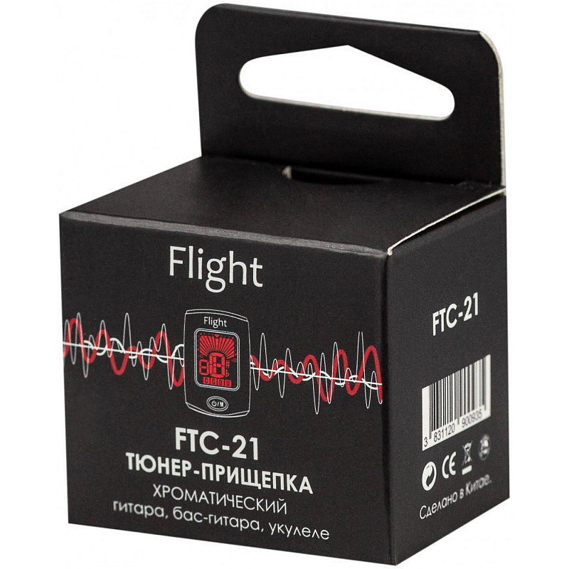 Тюнер хроматический FLIGHT FTC-21 в магазине Music-Hummer
