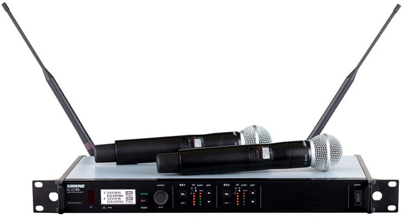 Радиосистема SHURE ULXD24DE/SM58 K51 606 - 670 MHz в магазине Music-Hummer