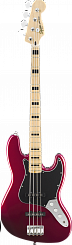 FENDER SQUIER VINTAGE MODIFIED JAZZ BASS® 70S MAPLE FINGERBOARD CANDY APPLE RED Бас-гитара