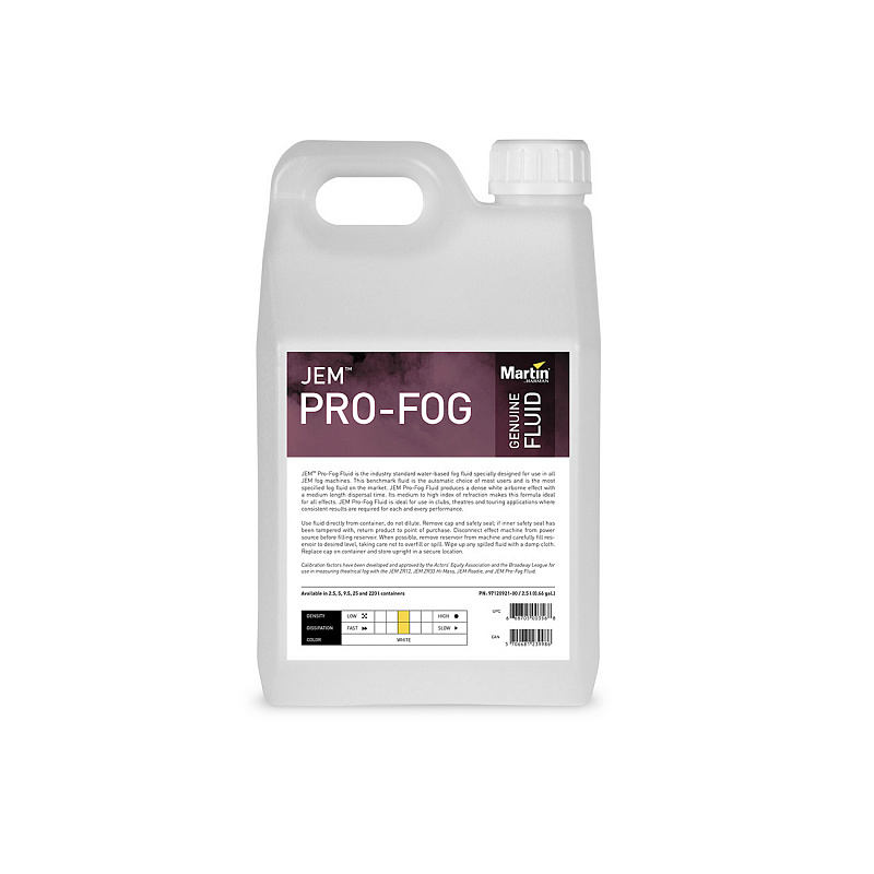 Martin JEM Pro-Fog Fluid, 2.5L в магазине Music-Hummer