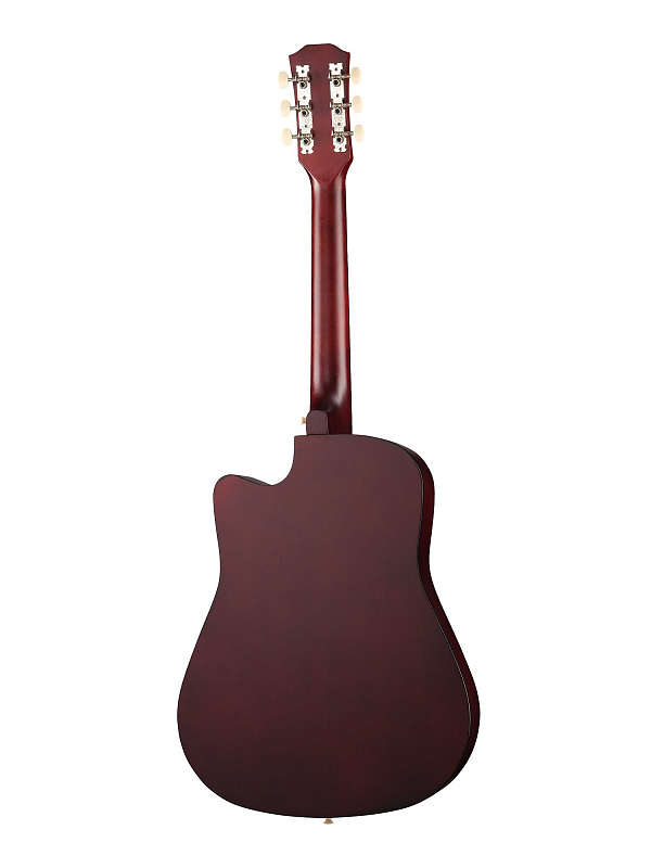 Акустическая гитара Foix 38C-M-3TS, с вырезом, санберст в магазине Music-Hummer