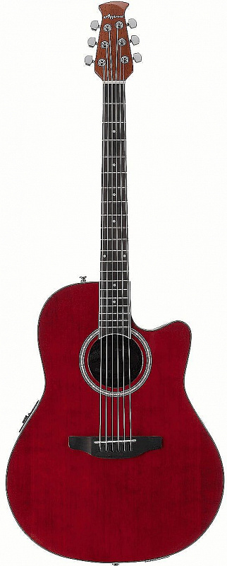 Электроакустическая гитара APPLAUSE AB24II-2S Balladeer Cutaway Ruby Red Satin в магазине Music-Hummer