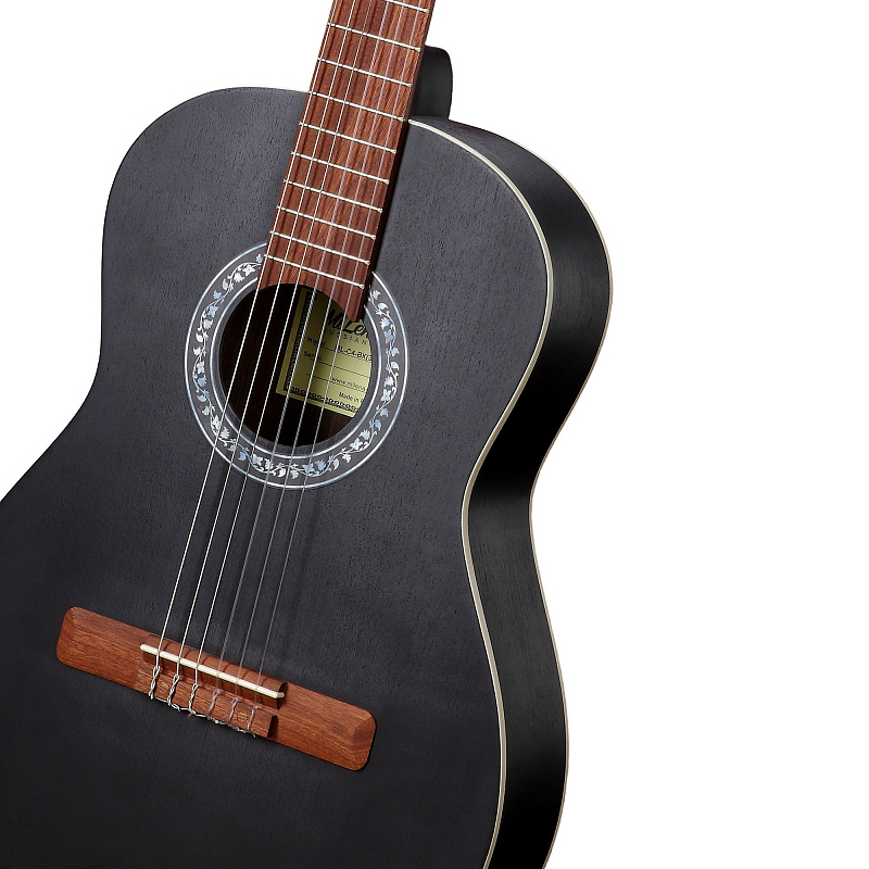 MiLena-Music ML-C4-3/4-BK Классическая гитара, размер 3/4, черная в магазине Music-Hummer