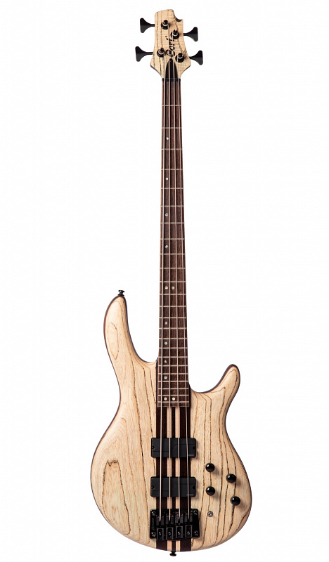 A4-Ultra-Ash-WCASE-ENB Artisan Series Бас-гитара, цвет натуральный, с футляром, Cort в магазине Music-Hummer