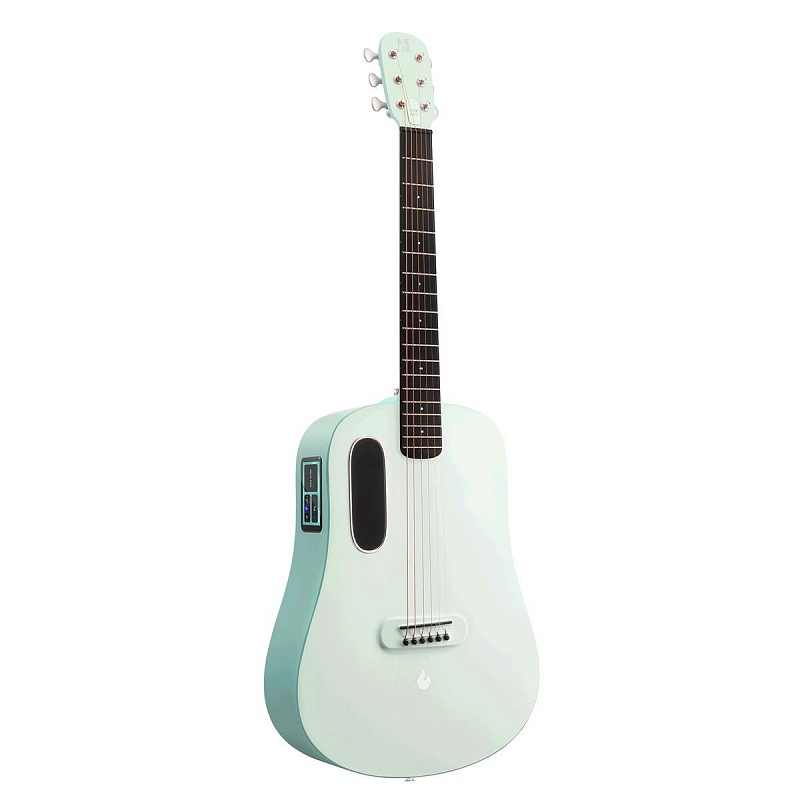 Трансакустическая гитара Blue Lava Touch Green в магазине Music-Hummer