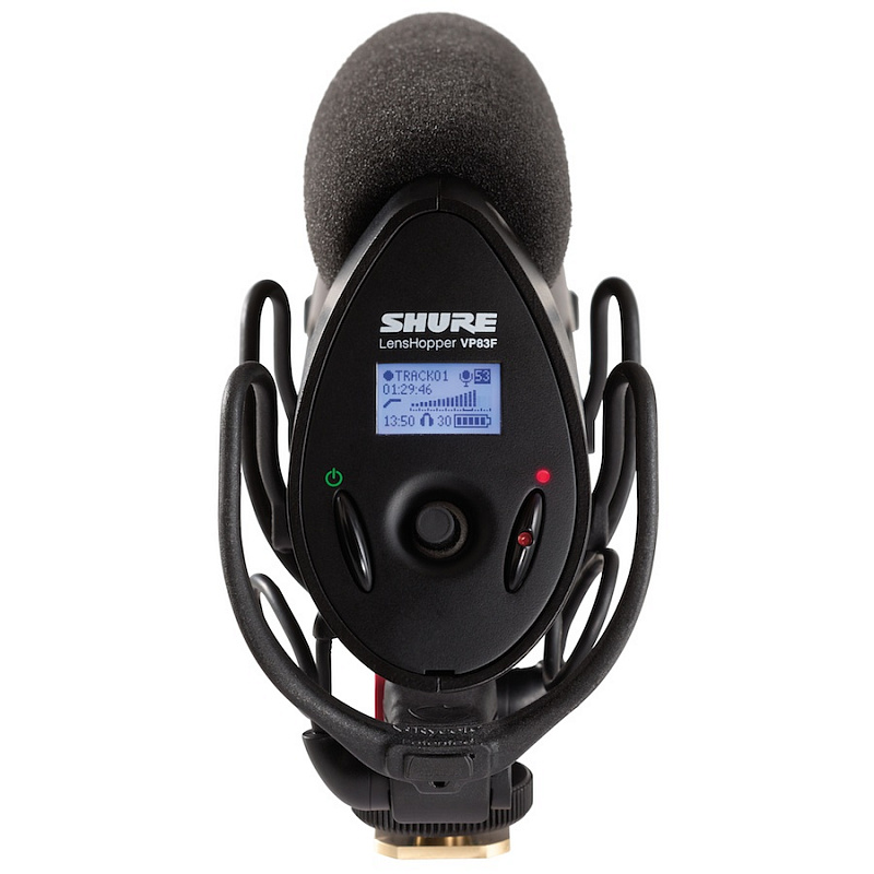 SHURE VP83F компактный накамерный конденсаторный микрофон для камер DSLR. Встроенная функция записи. в магазине Music-Hummer