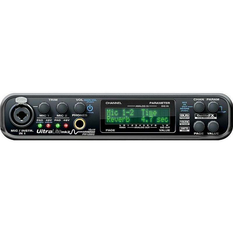 Аудиоинтерфейс MOTU UltraLite mk3 Hybrid в магазине Music-Hummer