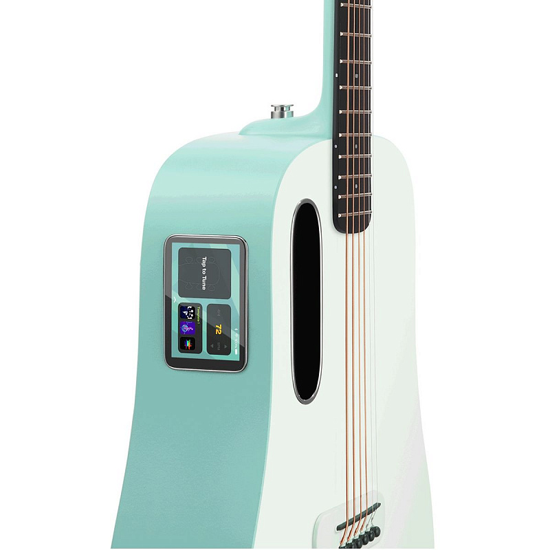 Трансакустическая гитара Blue Lava Touch Green в магазине Music-Hummer