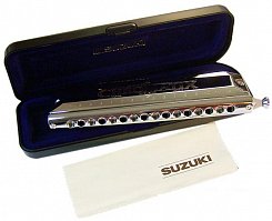 Губная гармошка хроматическая Suzuki SCX-64