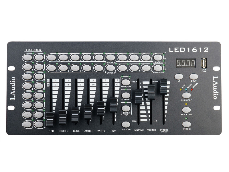 DMX Контроллер LAudio DMX-LED-1612 в магазине Music-Hummer