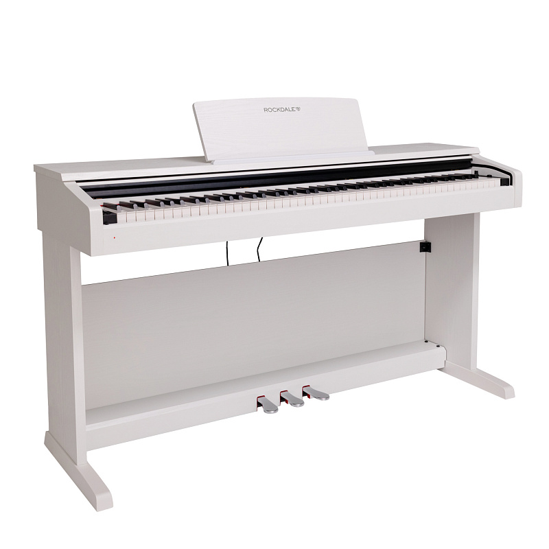 Цифровое пианино ROCKDALE Toccata White в магазине Music-Hummer